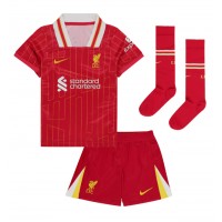 Echipament fotbal Liverpool Alexander-Arnold #66 Tricou Acasa 2024-25 pentru copii maneca scurta (+ Pantaloni scurti)